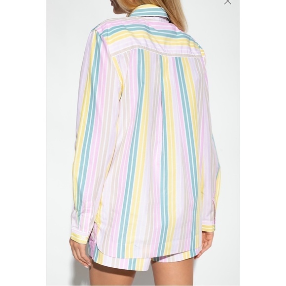 NWOT GANNI STRIPED SHIRT - Picture 9 of 10